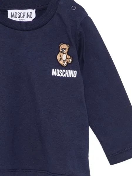 Koszulka dziecięca Moschino niebieska