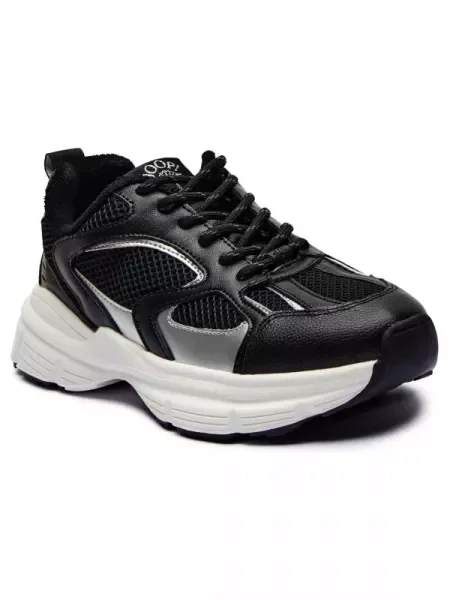 Joop! Bőr sneakers tornacipő hera fekete