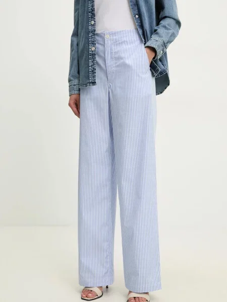 Moschino Jeans spodnie niebieskie