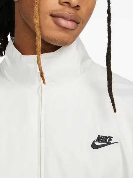 Geacă Nike cu imagine din fleece negru