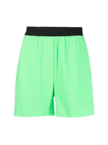 Bermudy Msgm wełniane zielone