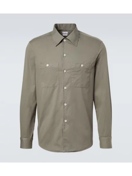 Cămașă Brunello Cucinelli verde