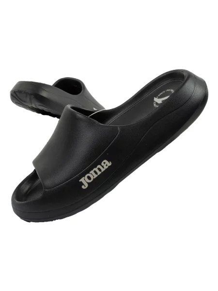 Klapki lekkie sportowe na basen na plaże Joma S. After Lady czarne