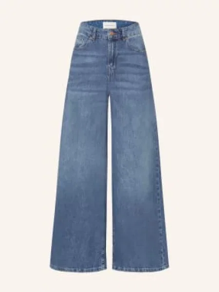 Msch Copenhagen Džíny S Širokými Nohavicemi Mschturig Alena mid blue wash modré