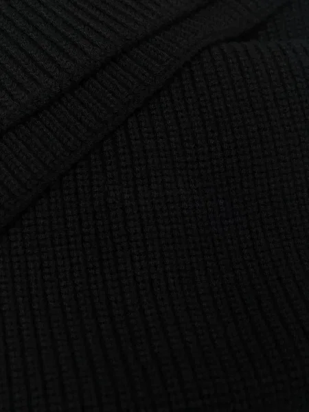 Fular Maison Margiela tricotate negru