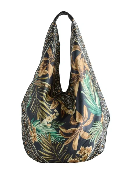 Next Geantă de umăr maro cappuccino / verde petrol / verde mentă negru