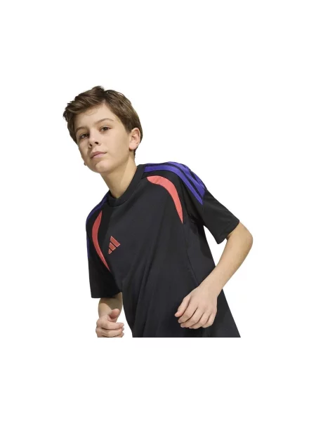 Gyerek póló Adidas fekete