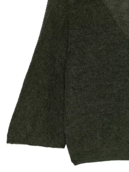 Cardigan Ba&sh cu decolteu în V verde