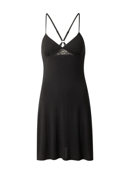Hunkemöller Furou Jersey Slip Slim Fit negru