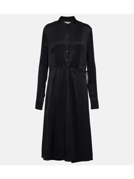 Rochie midi Jil Sander până la genunchi de costum albastru