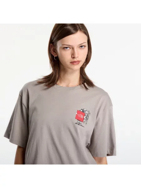 Тениска The North Face Gear Up Get Out Relaxed SS Tee UNISEX Stone Slab XL