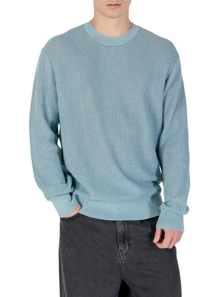 Svetr Calvin Klein se síťovinou modrý