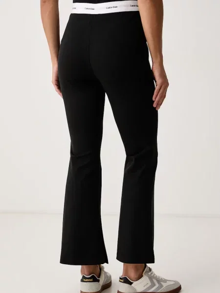 Calvin Klein Jeans spodnie dzwony czarne