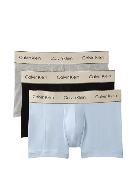 Boxeri Calvin Klein Underwear cu autograf gri