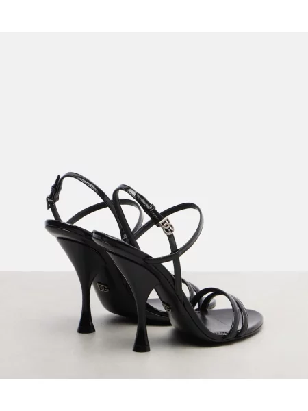 Pantofi cu toc Dolce&gabbana din piele negru