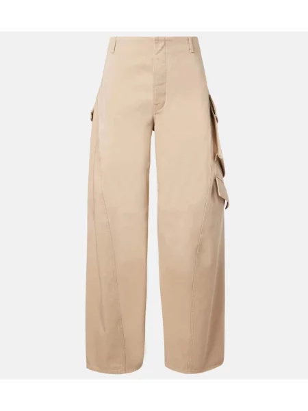 Pantaloni cargo Alaïa bej