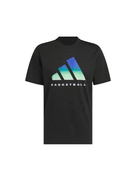 ADIDAS SPORTSWEAR Tricou funcțional albastru / verde mentă / mov liliachiu negru