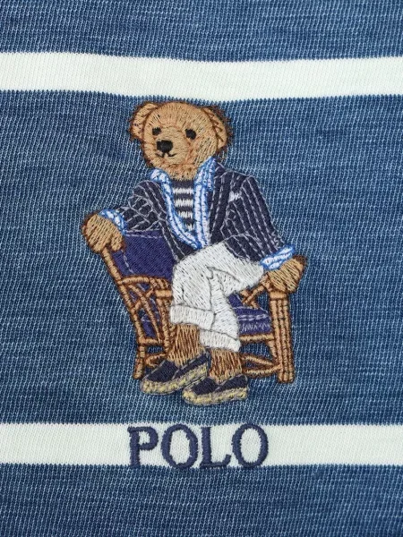 Καρό πουκάμισο Polo Ralph Lauren υφαίνω διαγωνίως με αυτόγραφο καφέ
