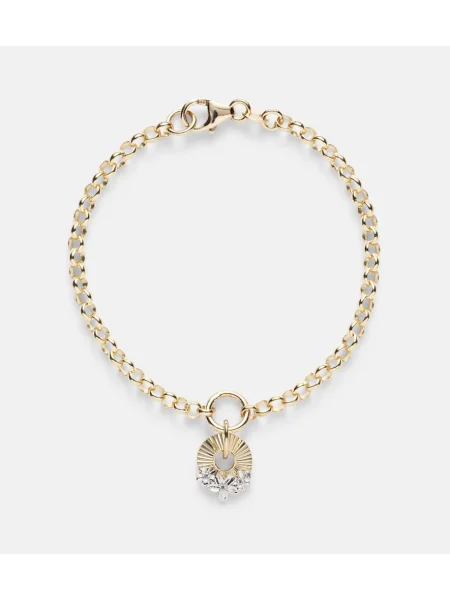 Náušnice Foundrae zlatá