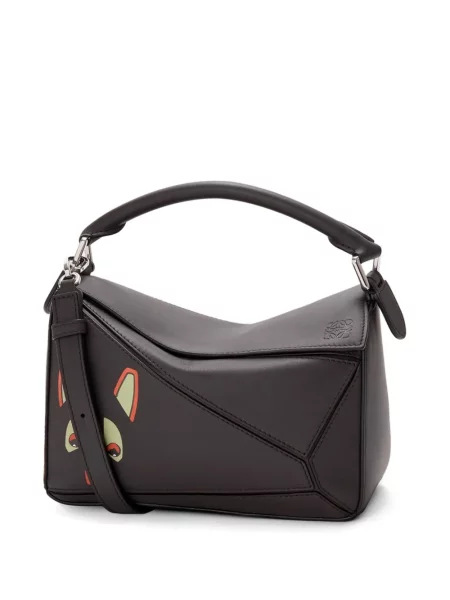 Geantă Loewe mini maro