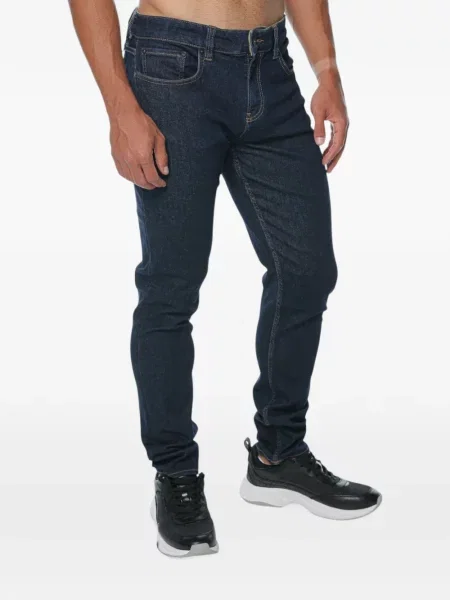 Traperice Emporio Armani dizajn s pet džepova plava