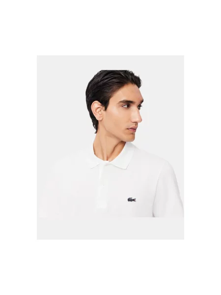 Tricou polo Lacoste alb