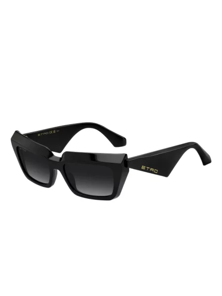 Ochelari de soare Etro cu imprimeu geometric negru