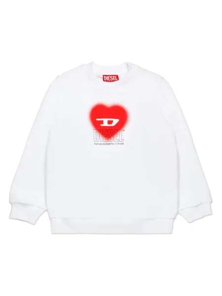 Bluza dziecięca Diesel biała