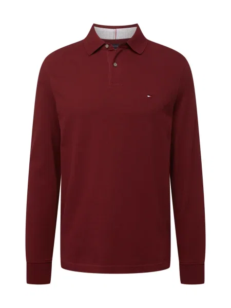 TOMMY HILFIGER Tricou roșu bordeaux