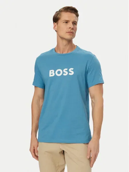 BOSS Футболка Бірюзовий