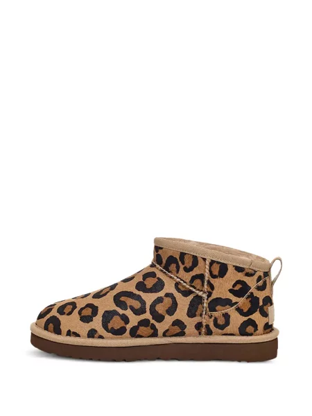 Cizme scurte Ugg cu imagine cu model leopard