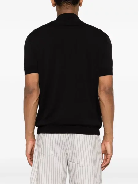 Tricou polo Greyed scurt negru