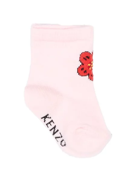Skarpety dziecięce Kenzo różowe