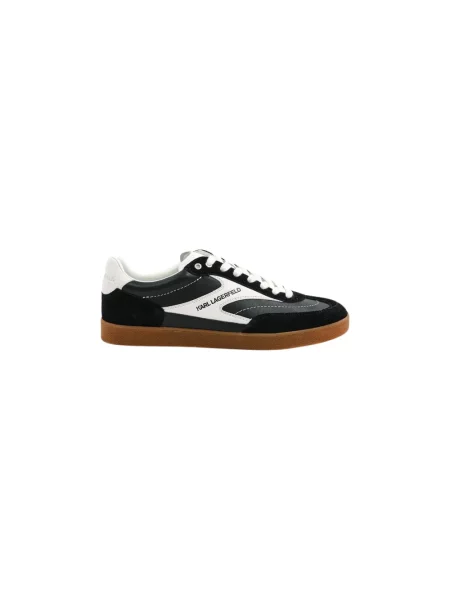 Sneakersy Karl Lagerfeld skórzane czarne