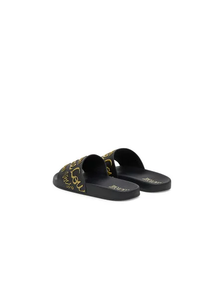 Pantofle Versace Jeans Couture černé