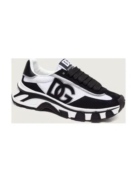 Dolce & Gabbana Sneakers | piele întoarsă alb