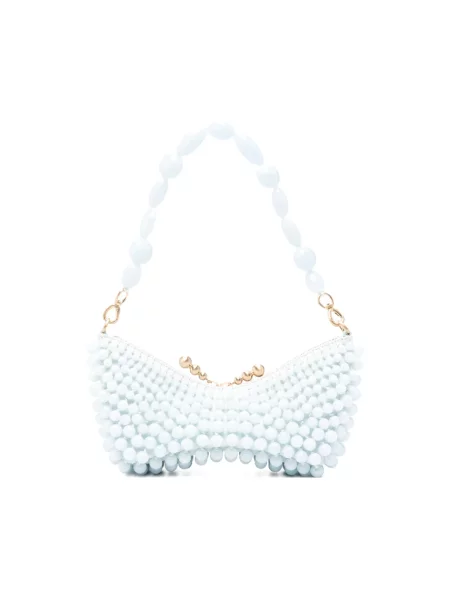 Mała mały torebka skórzana Cult Gaia skórzana niebieska