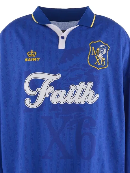 Μακρύς polo Saint Mxxxxxx με σχέδιο μπλε