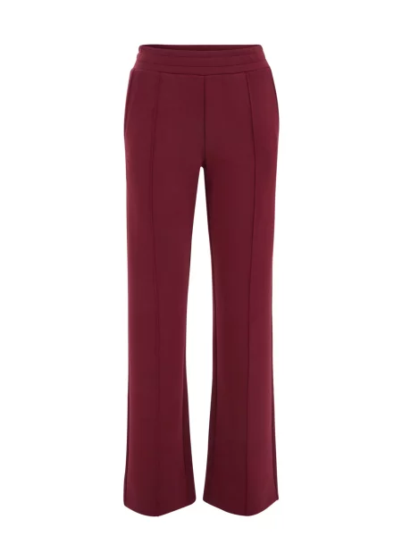 WE Fashion Pantaloni rubiniu