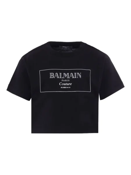 Koszulka dziecięca Balmain czarna