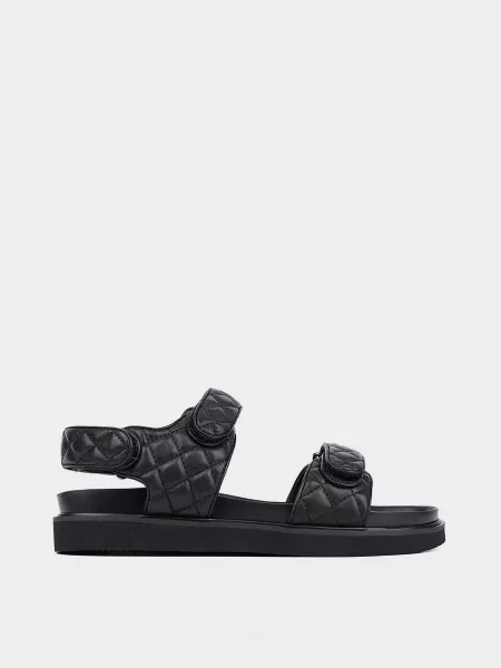 Шкіряні Сандалії MIRATON чорний