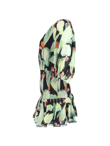 Oblekové šaty Charo Ruiz Ibiza s potiskem černé