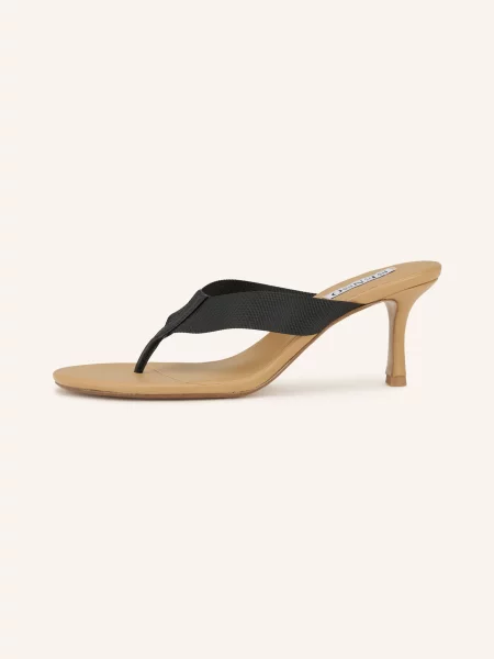 Senso Klapki beige czarne