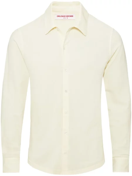 Риза Orlebar Brown жълто