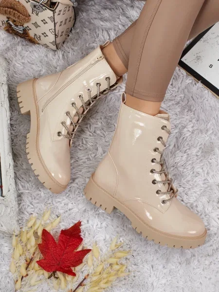 Gleznă botine Resti din piele
