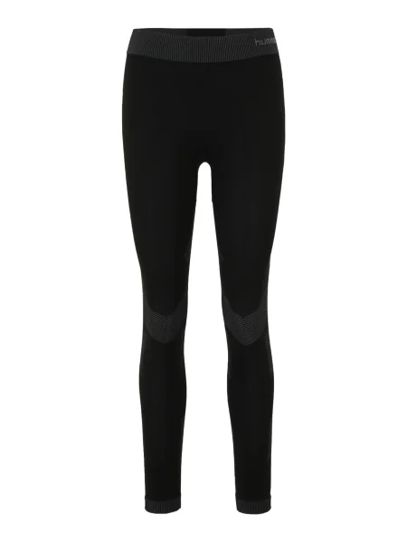 Hummel Pantaloni sport gri metalic negru