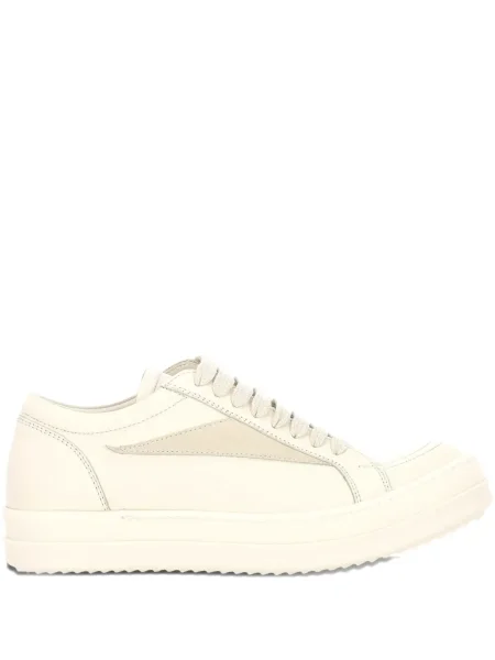 Sneakerși Rick Owens cu șireturi din piele