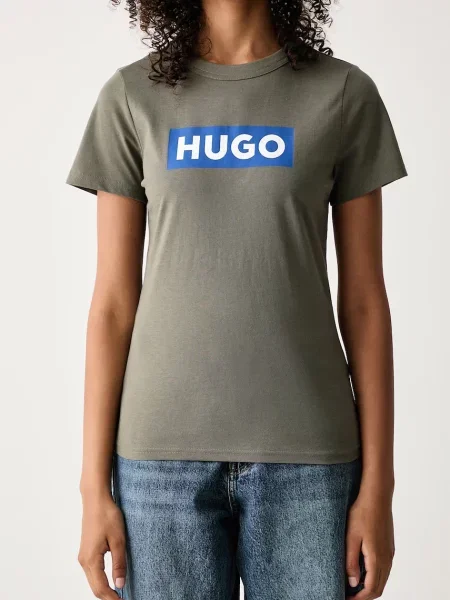 HUGO Blue футболка basic Classic Tee_B синя