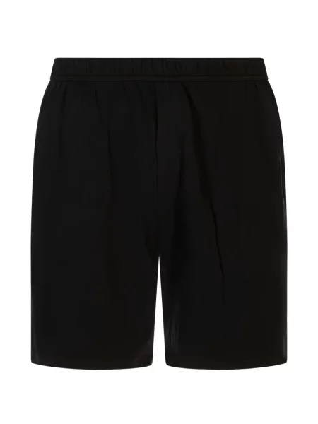 Pantaloni scurți Kiton cu broderie negru