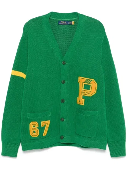 Kötött kesztyű Polo Ralph Lauren zöld